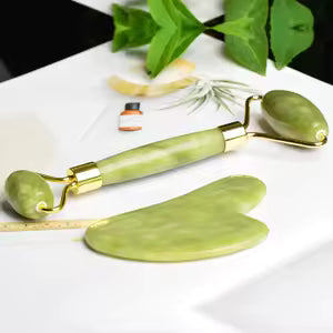 Roller Yeux en Jade Anti-Cernes